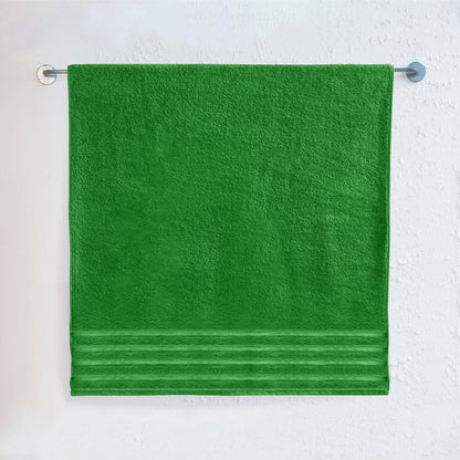 Elegant Comfort 1-Piece Premium Turkish Cotton 4 Lines Stripe Jumbo Towel, 35x 70 inch
