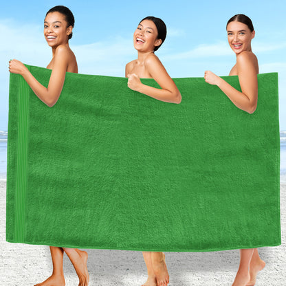 Elegant Comfort 1 Piece Premium Turkish Cotton Oversized Bath Sheet Towel 40 x 80 Inch