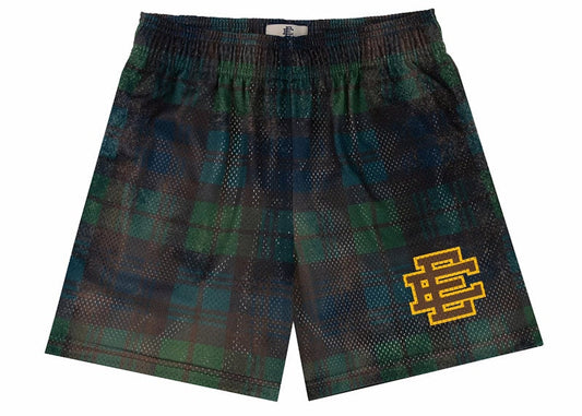 Eric Emanuel Men's Ee Shorts Plaid Pattern Ss24