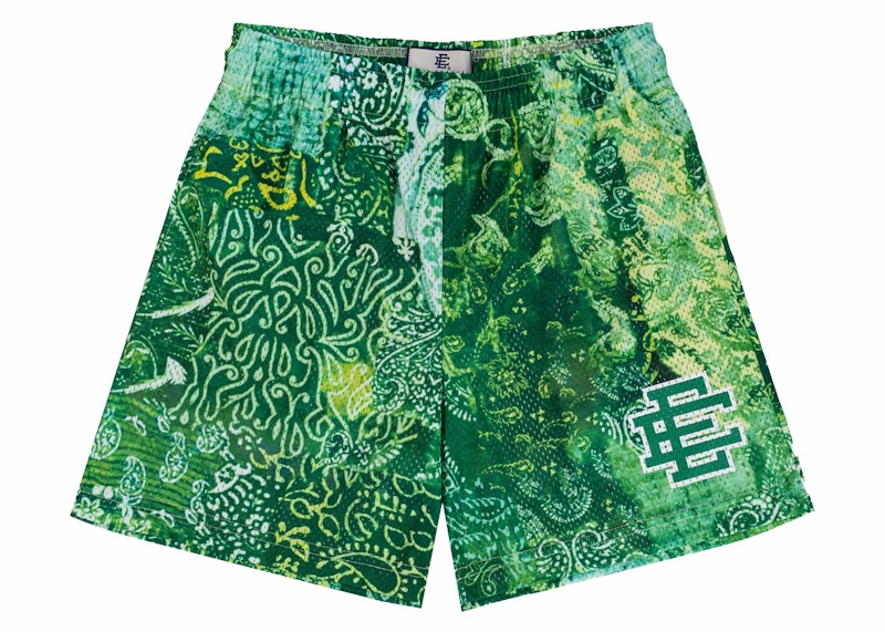 Eric Emanuel Men's Ee Shorts Paisley Pattern Mesh Ss24