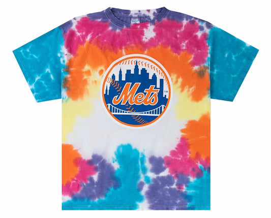 Eric Emanuel Men's Ee Subway Shirt Tie Dye Mets Ss24