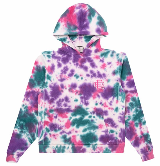 Eric Emanuel Men's Ee V2 Hoodie Purp Spot Dye Ss22 Sweaters