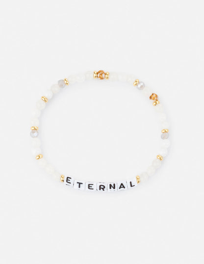 Elevated Faith Eternal Letter Bracelet
