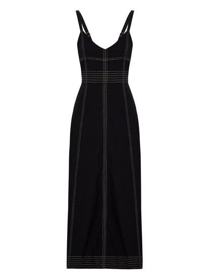 Eva Maxi Dress (Black)