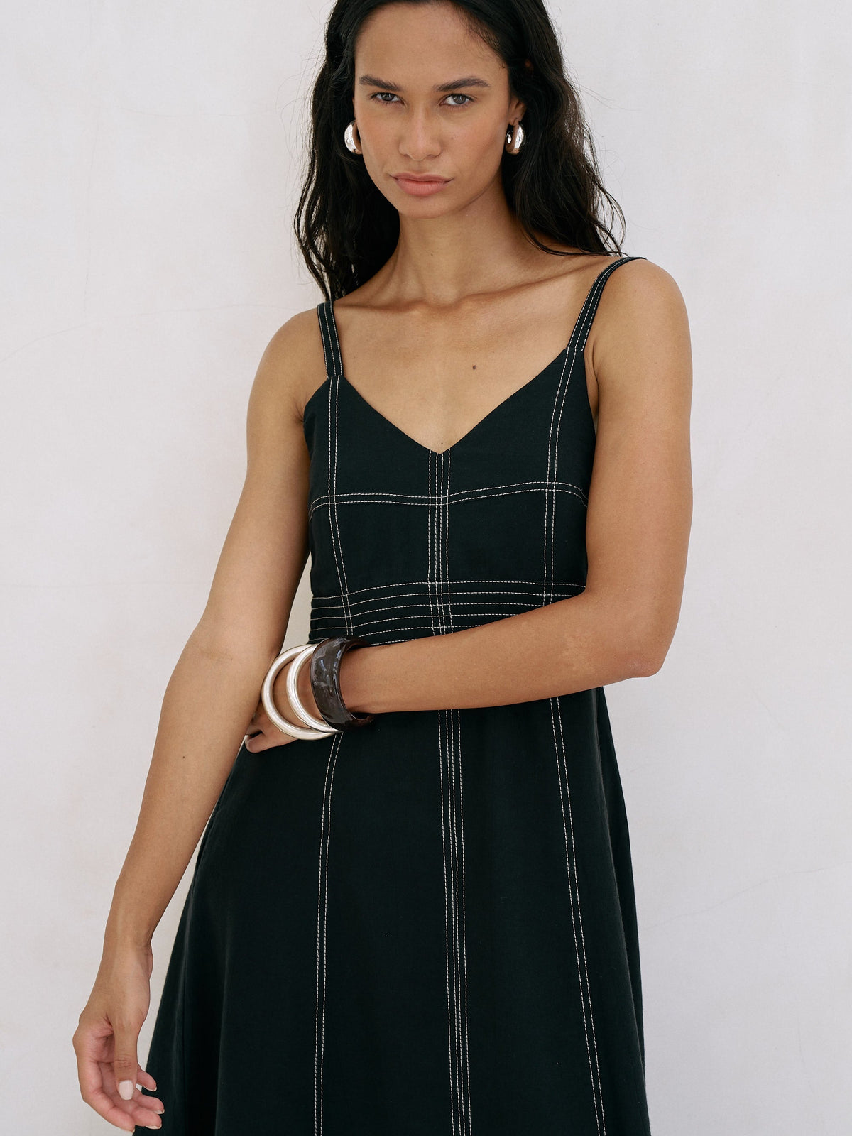 Eva Maxi Dress (Black)