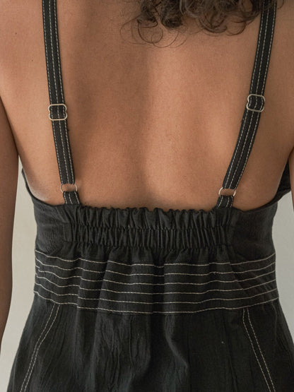 Eva Maxi Dress (Black)