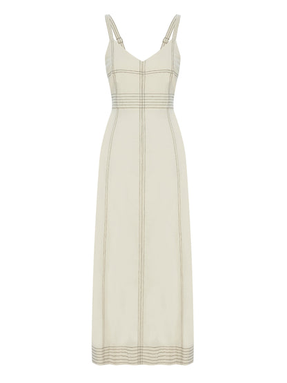 Eva Maxi Dress (Natural)