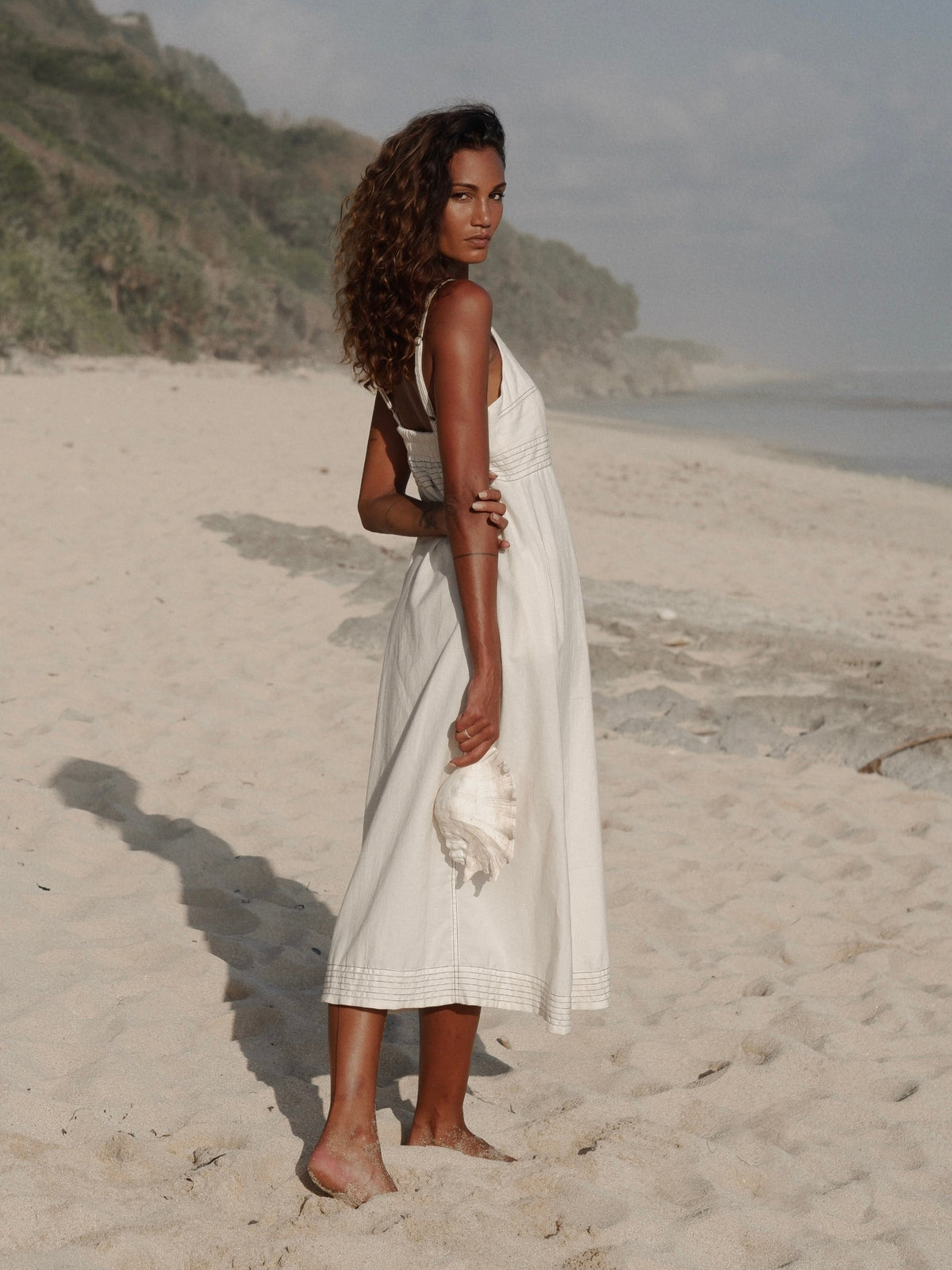 Eva Maxi Dress (Natural)