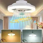 48W Rotating Ceiling Fan with LED Light