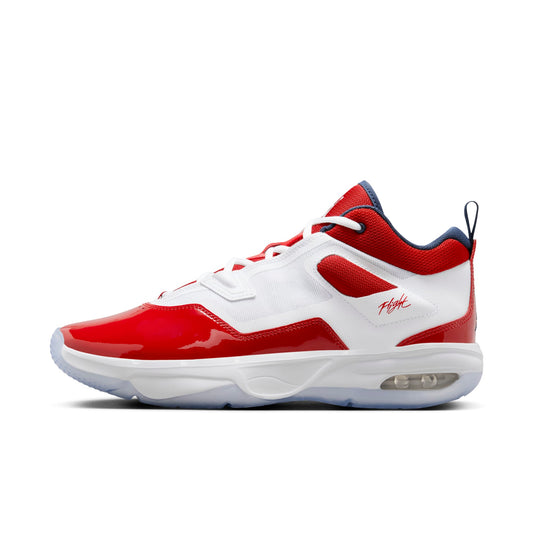 Air Jordan Men's Stay Loyal 3 'White Midnight Navy Varsity Red' Sneakers