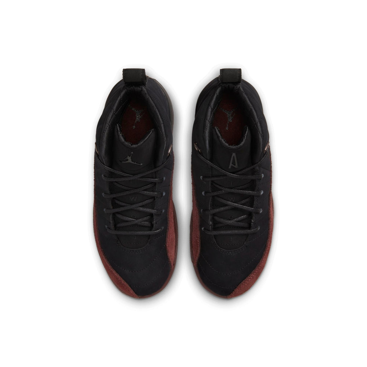 Air Jordan Preschool Retro 12 Sp 'A Ma Maniére Black' Ps Sneakers