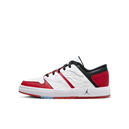 Air Jordan Grade School Retro 1 Low Nu 'Varsity Red White Black Gs' Sneakers
