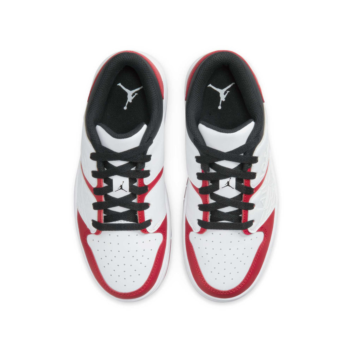 Air Jordan Grade School Retro 1 Low Nu 'Varsity Red White Black Gs' Sneakers