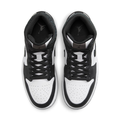 Air Jordan Men's Retro 1 Mid Se 'Panda Elephant' Sneakers
