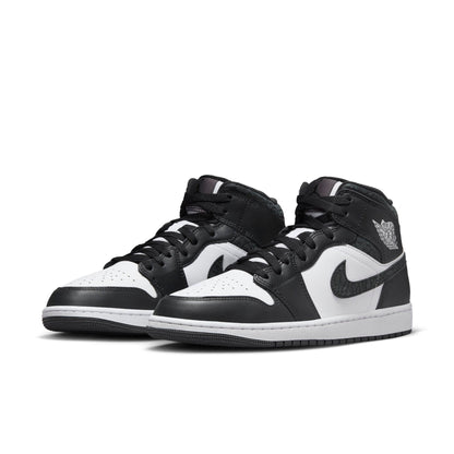 Air Jordan Men's Retro 1 Mid Se 'Panda Elephant' Sneakers