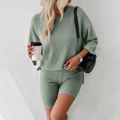 European and American Women’s Spring and Summer Elegant and Fashionable Casual Set