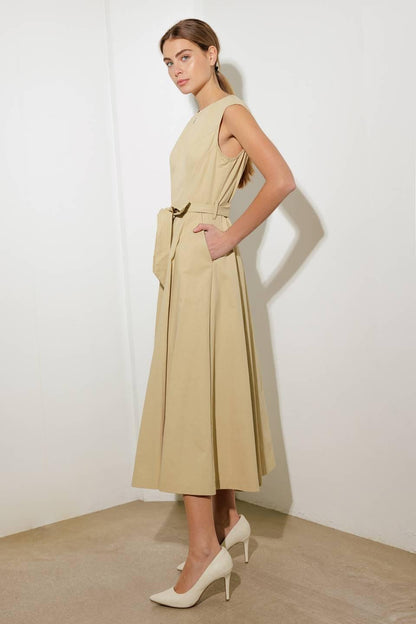 Delicate Dreams Woven Midi Dress