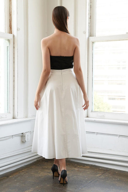 Blissful Breeze Woven Midi Dress