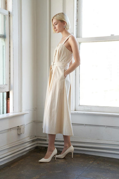 California Dreaming Woven Midi Dress