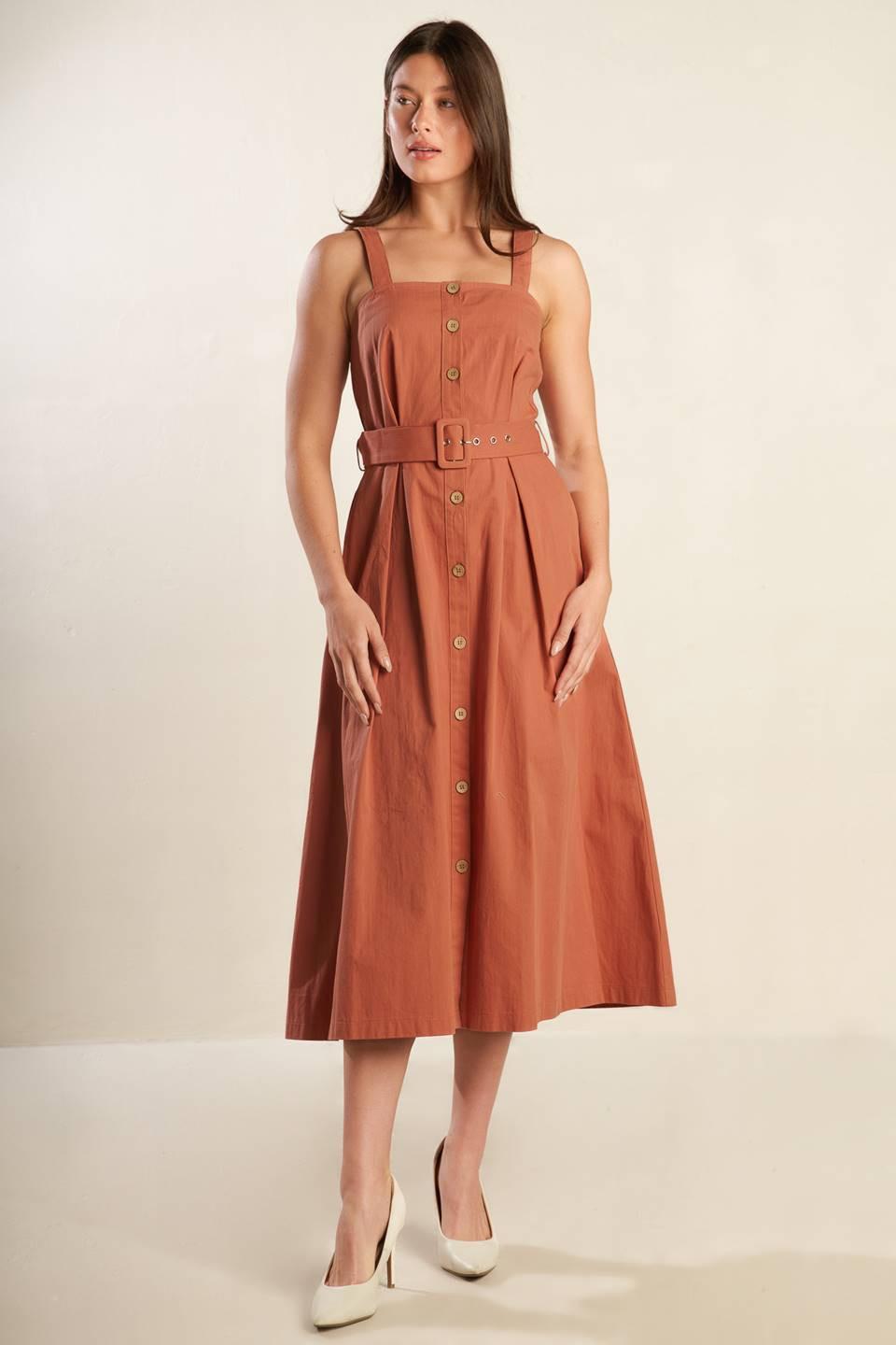 California Dreaming Woven Midi Dress
