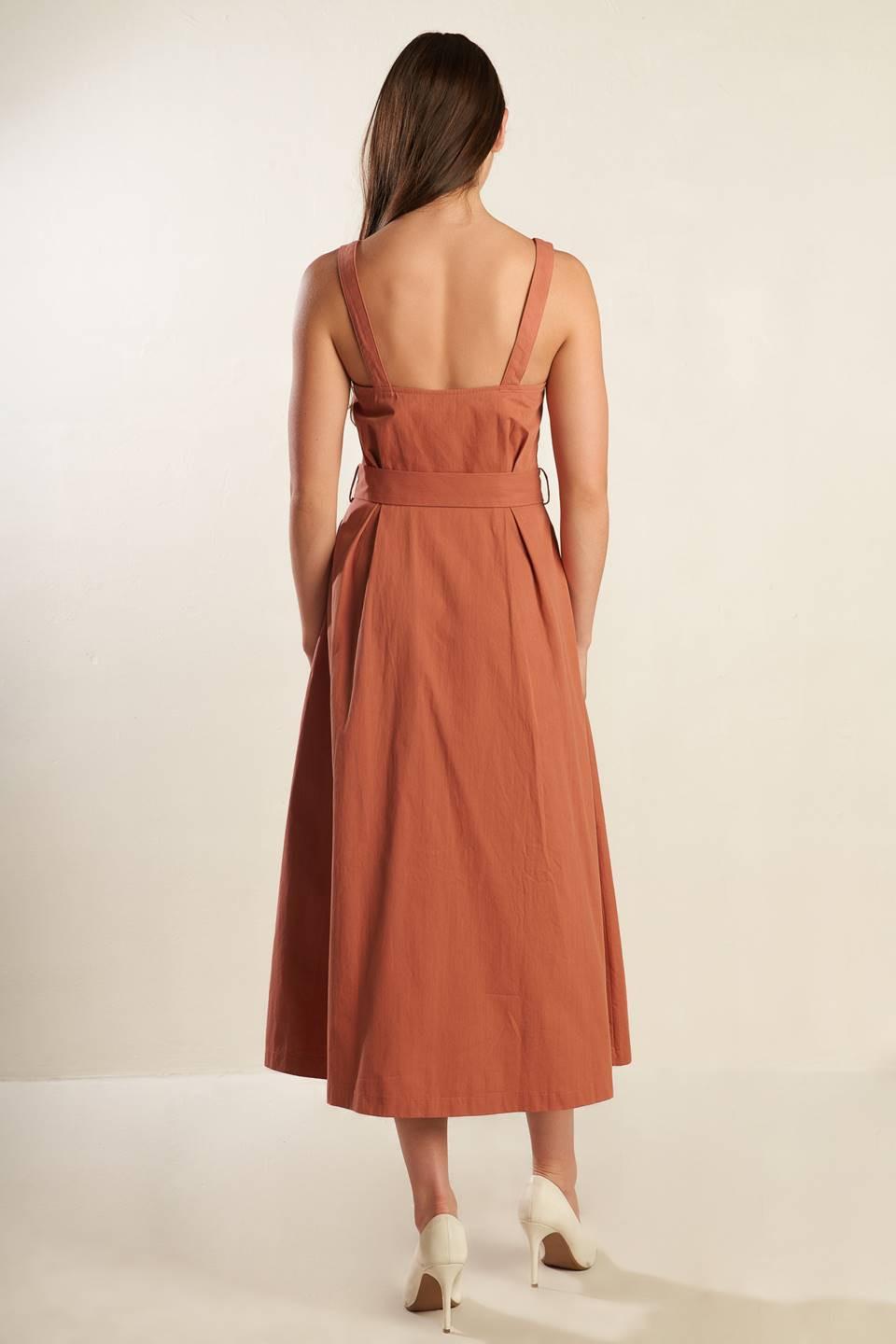 California Dreaming Woven Midi Dress