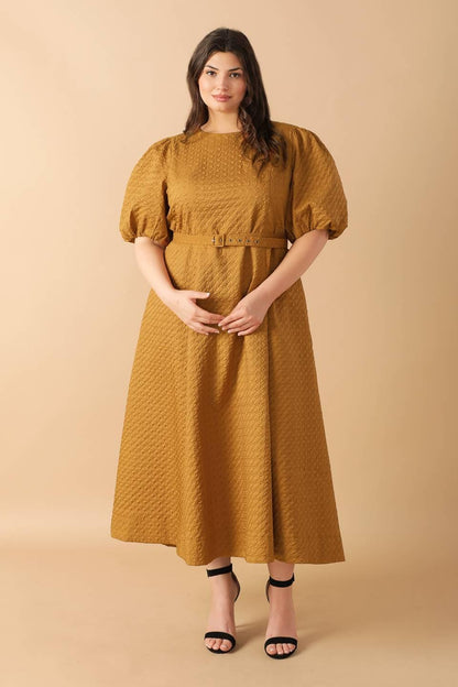 Can't Stop Me Woven Midi Dress