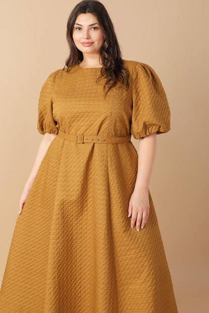 Can't Stop Me Woven Midi Dress