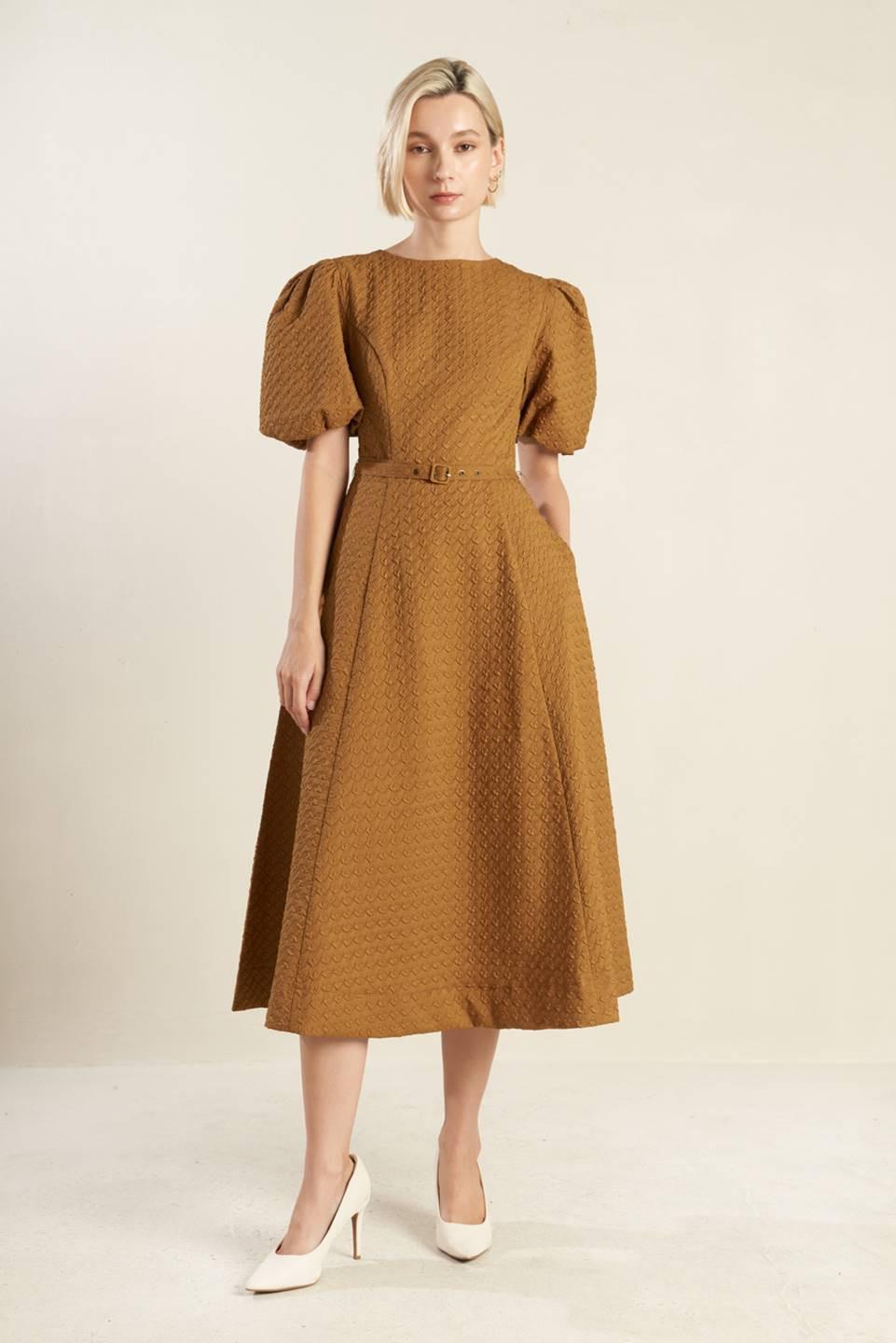 Can't Stop Me Woven Midi Dress