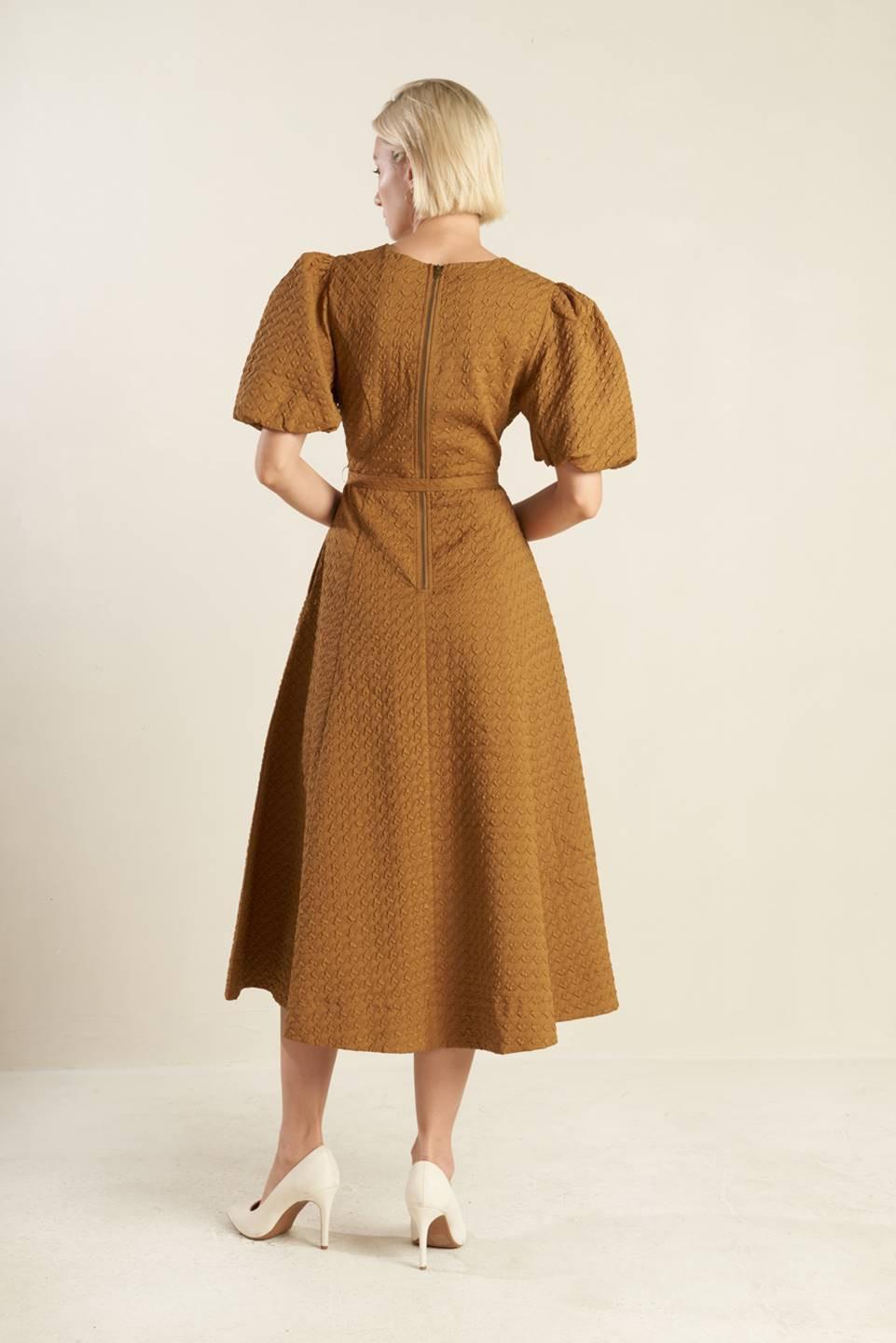 Can't Stop Me Woven Midi Dress