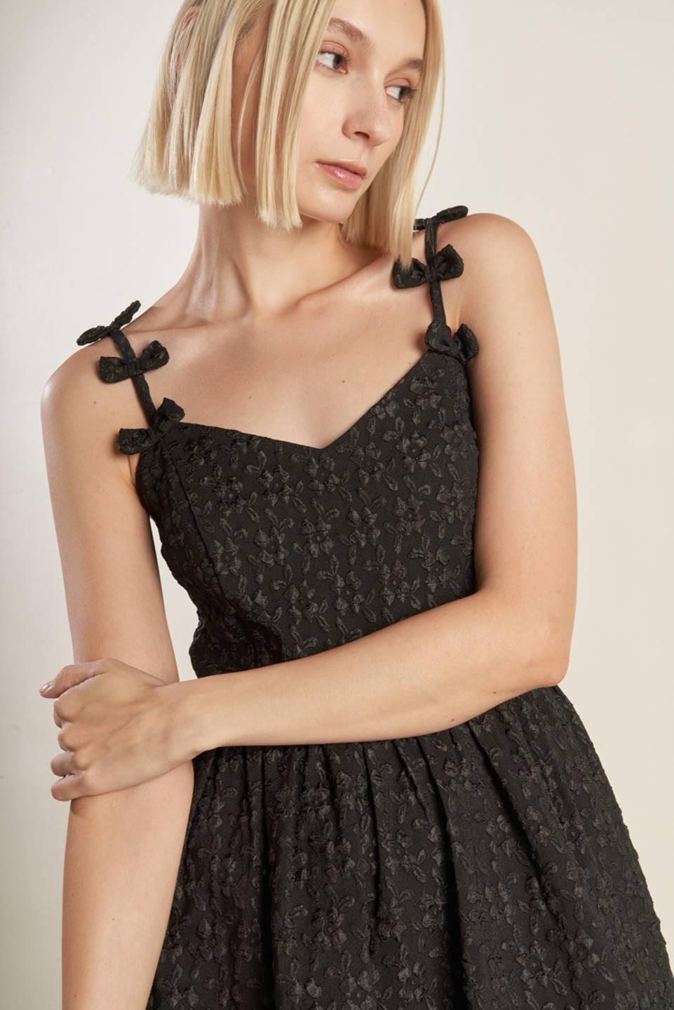 Coveted Sweetness Woven Lace Midi Dress