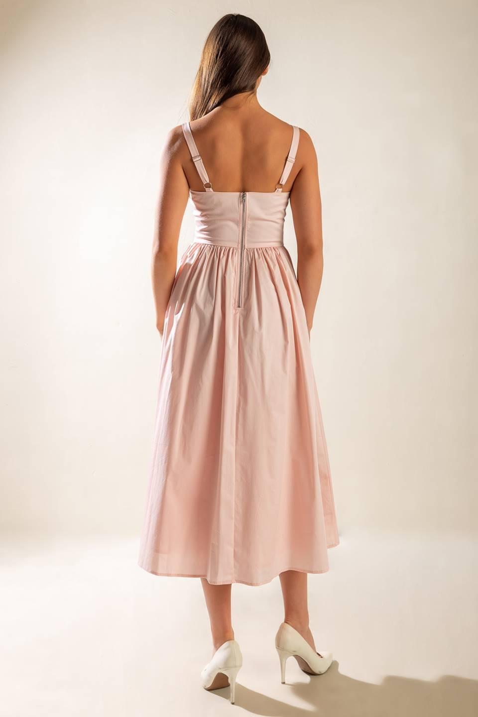 Easily Loved Woven Midi Dress