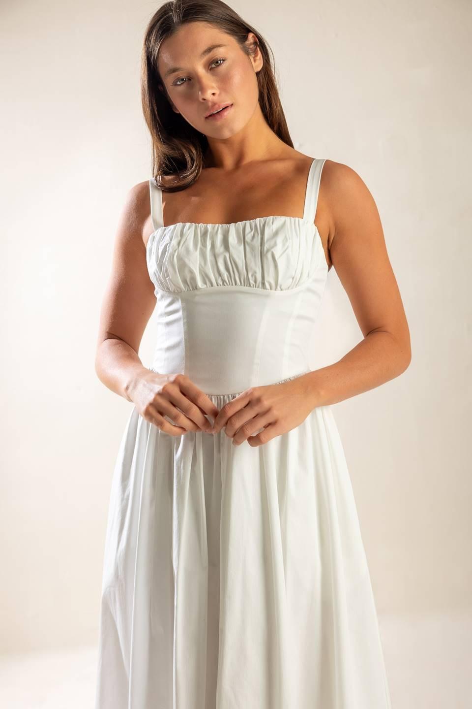 Easily Loved Woven Midi Dress