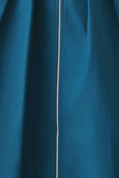 Blue Serenity Woven Midi Dress