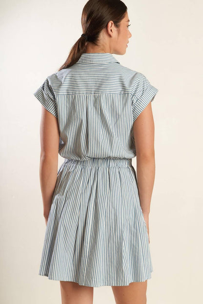 Champagne Toast Woven Mini Dress