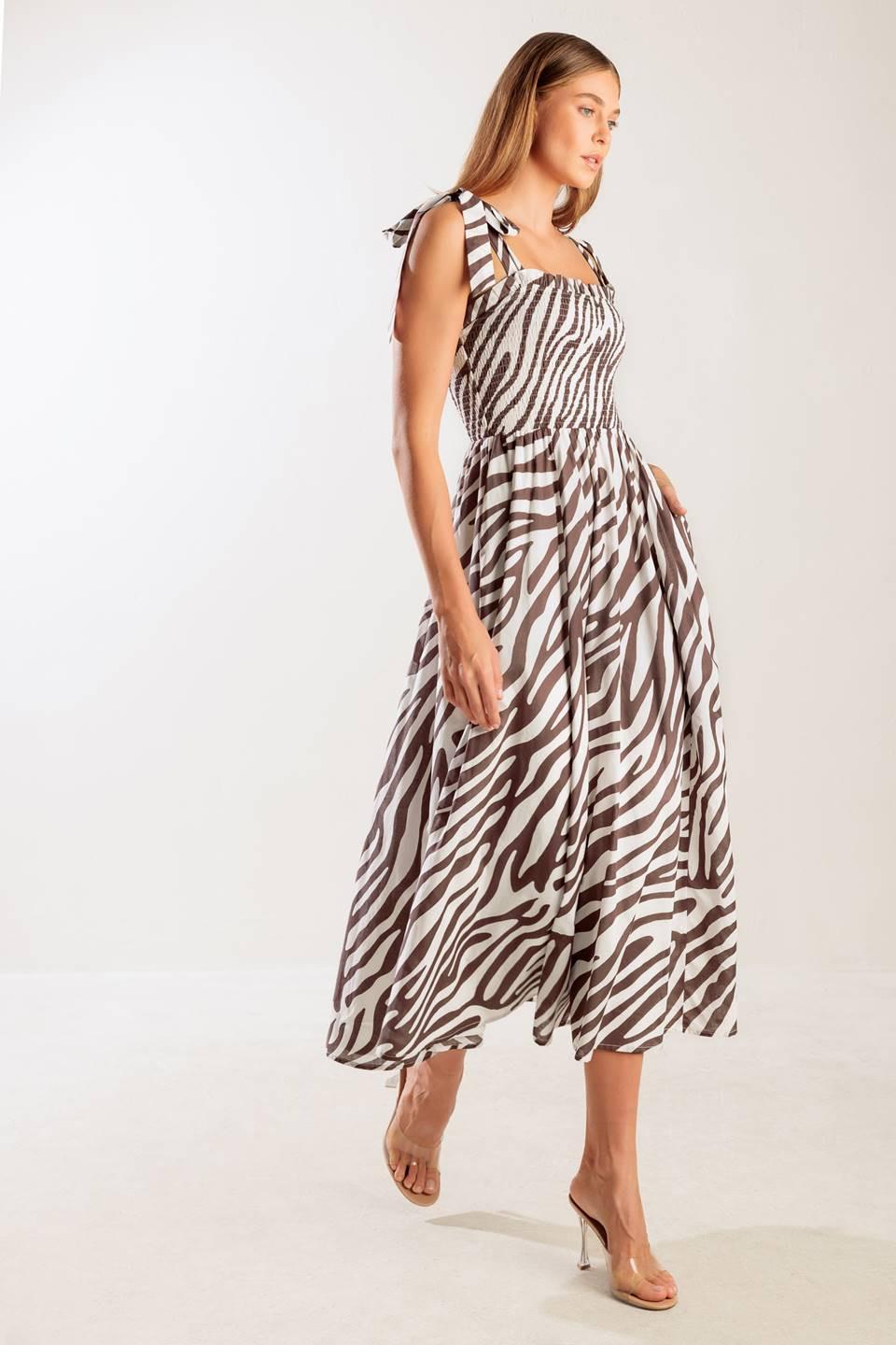 Dancing With the Woven Midi Dress