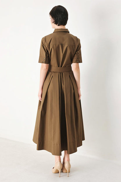 Desert Icon Woven Midi Shirt Dress