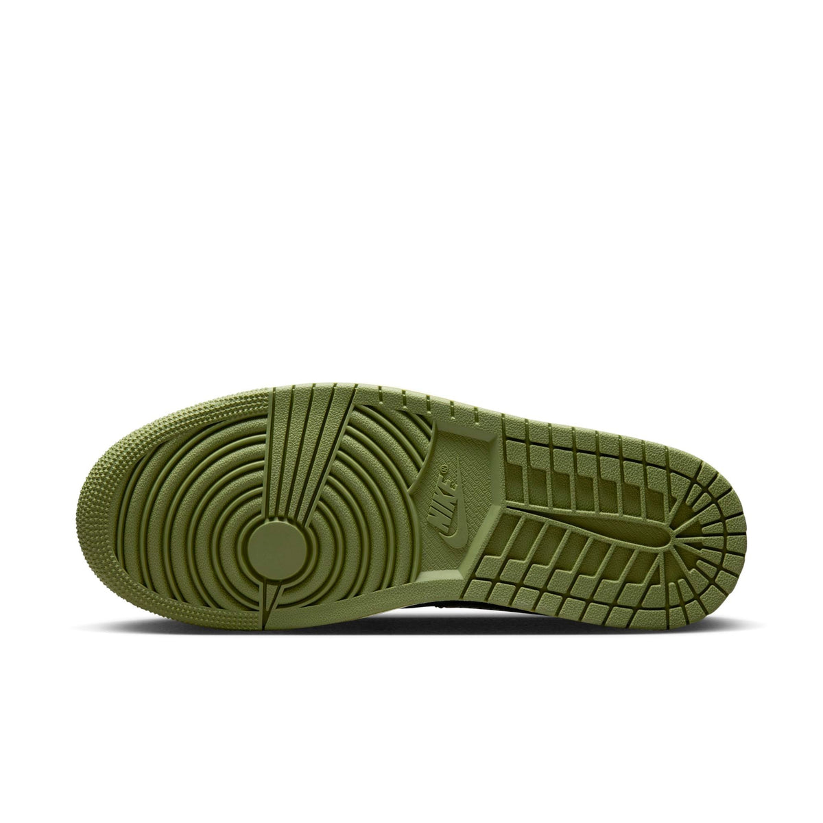 Air Jordan Men's Retro 1 Mid Se Craft 'Anthracite Light Olive' Sneakers