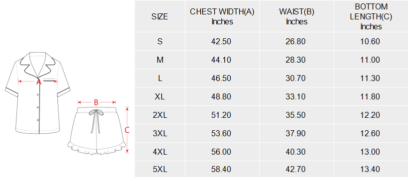 Baha Ranch Turquoise Naja White Satin Ruffle Pajama Set