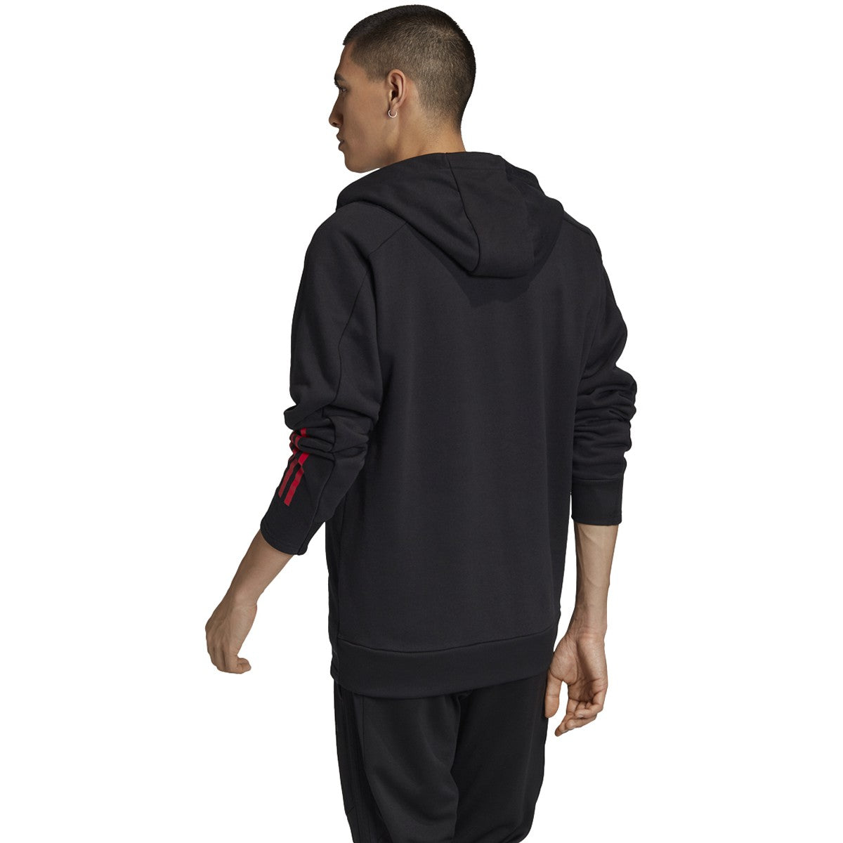 adidas Men's New York Red Bulls 3-Stripes Travel Jacket Jackets