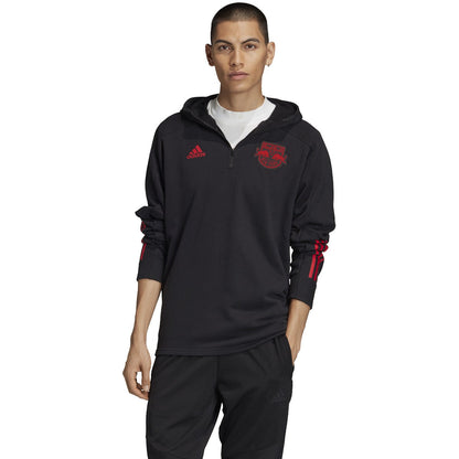 adidas Men's New York Red Bulls 3-Stripes Travel Jacket Jackets