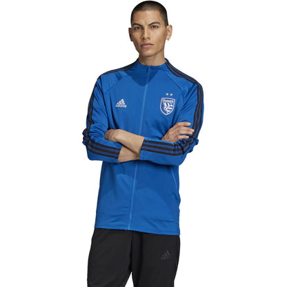 adidas Men's San Jose Earthquakes Anthem Jacket