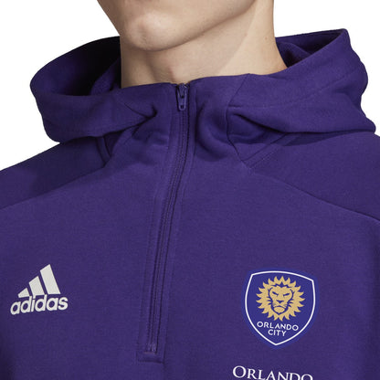 adidas Men's Orlando City 3-Stripes Travel Jacket
