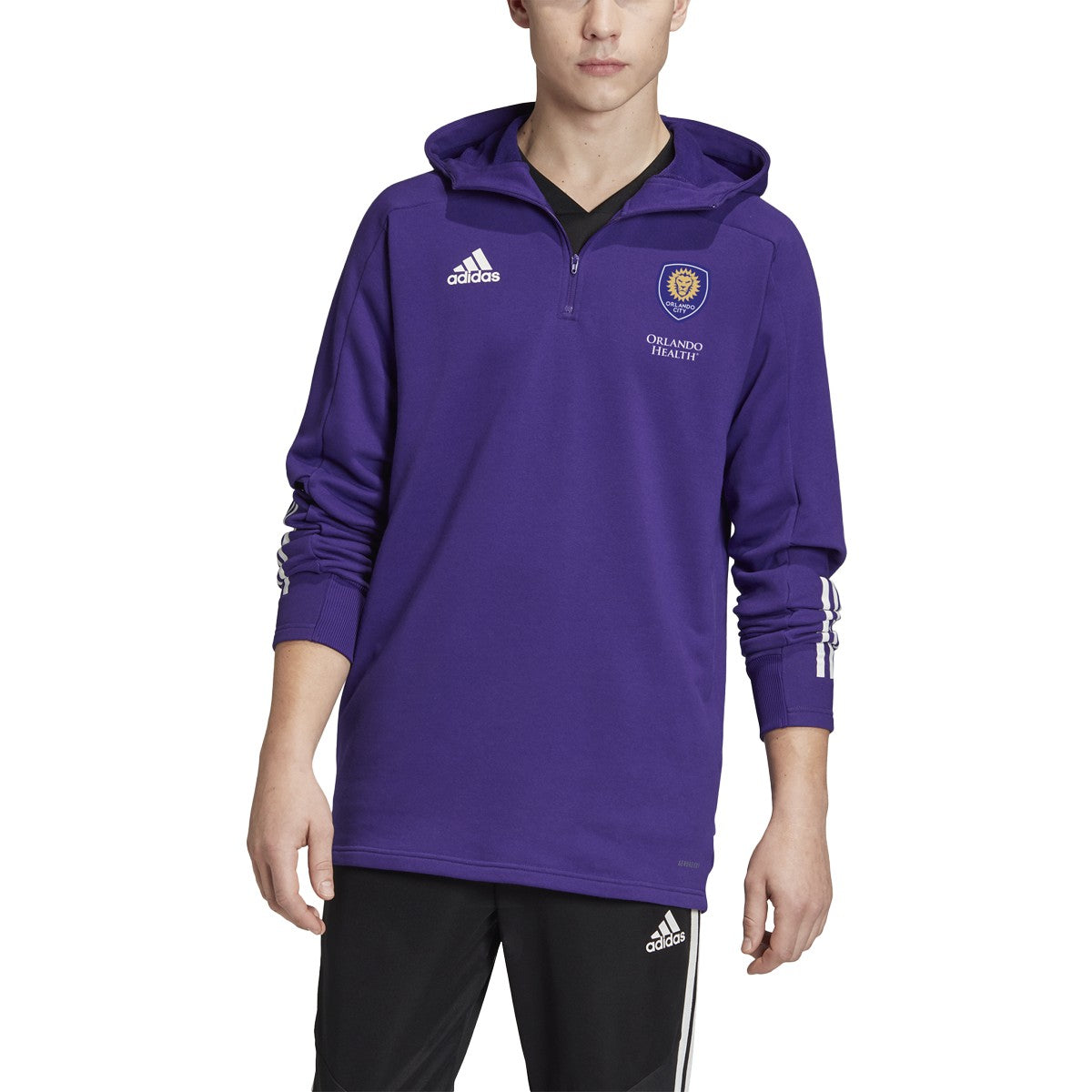 adidas Men's Orlando City 3-Stripes Travel Jacket