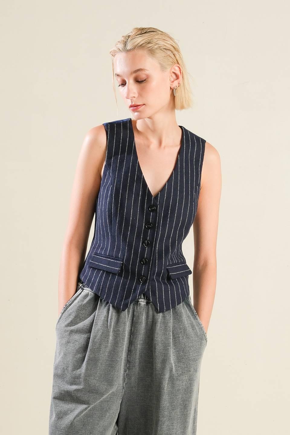 Forever Connected Woven Vest