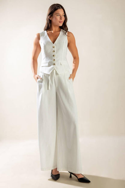 Dinner Date Woven Vest