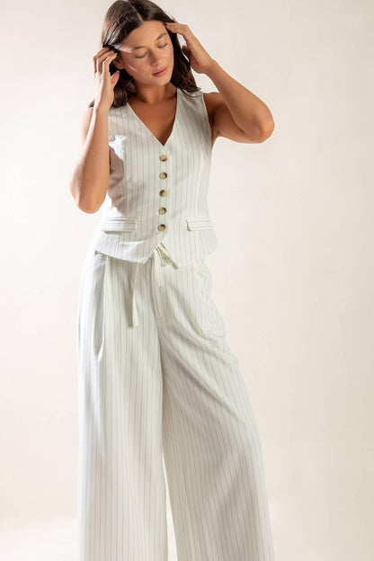 Dinner Date Woven Vest