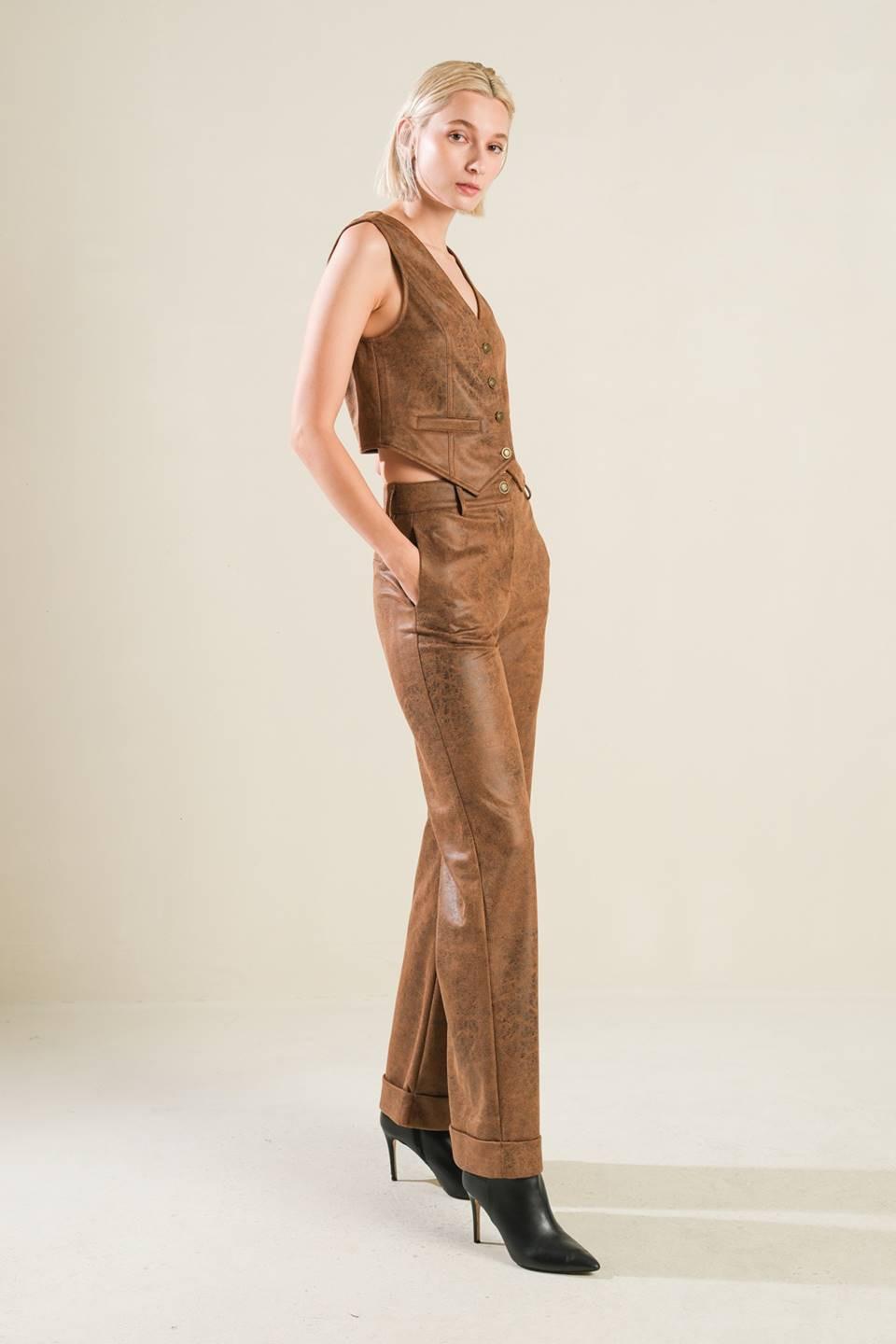 A Gift From Love Leather Vest