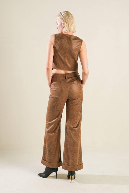 A Gift From Love Leather Vest