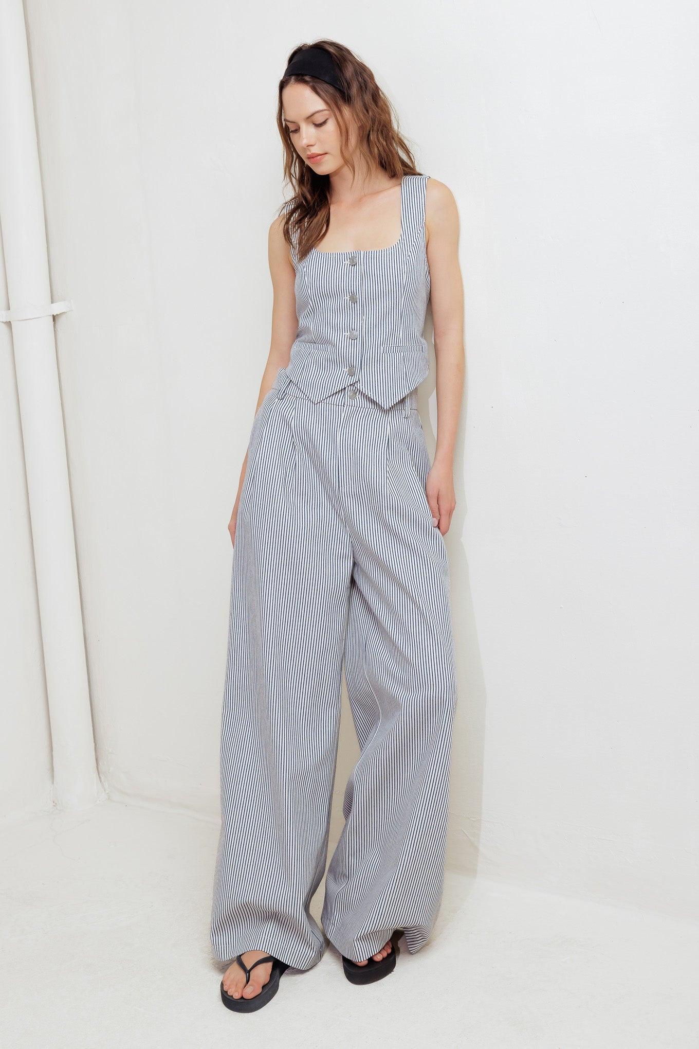 Coastal Chic Woven Vest