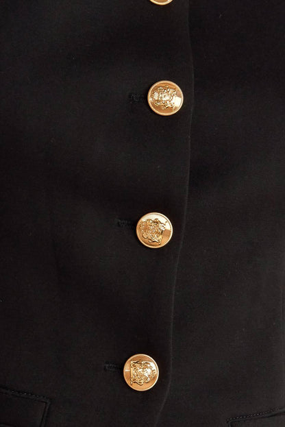 Glossy Glam Woven Vest